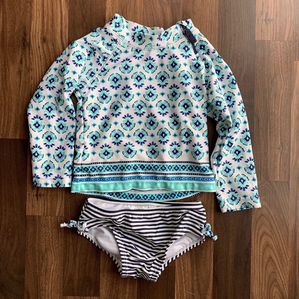 Rash guard 2 piece 24 months
